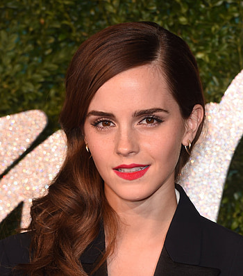 Emma Watson, red lips, beautiful, celebrity HD phone wallpaper