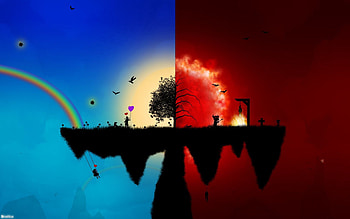 Vector, Wood, Tree, Peace, World, Division, Separation HD wallpaper