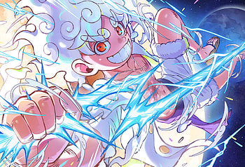 Monkey D. Luffy - Gear 5, Monkey D. Luffy, Gear 5 (One Piece), Anime, One Piece HD wallpaper