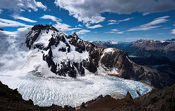 Argentina Mountains Sky Patagonia Clouds Snow , mountains, sky, nature, clouds, snow HD wallpaper