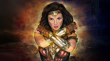 Wonder Woman Amazonian Grace, wonder-woman, superheroes, artwork, art, digital-art, artstation HD wallpaper