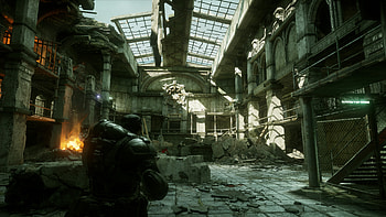 Gears of War: Reloaded Ultra - Intense Combat Scene, Gears Of War: Reloaded HD wallpaper