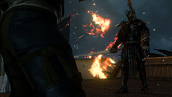 The Witcher 3 Geralt Fighting Eredin, The Witcher 3: Wild Hunt HD wallpaper