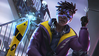League of Legends Ekko HD wallpaper