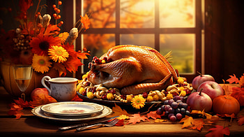 Thanksgiving Feast, holiday, Thanksgiving HD wallpaper
