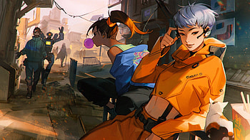 Mirage (Apex Legends), Pathfinder (Apex Legends), Rampart (Apex Legends), Valkyrie (Apex Legends), video game, Apex Legends HD wallpaper
