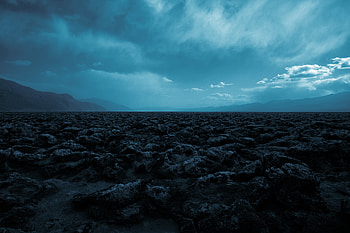 Landscape, Nature, Stones, Mountains, Desert, Fog HD wallpaper