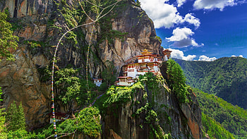 Hiking to Tiger's Nest, Paro Taktsang Bhutan, Adventure and Beyond, Nature's marvel HD wallpaper
