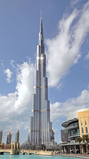 Burj Khalifa, Magnificent structure, Skyscraper wonder, Architectural marvel HD phone wallpaper