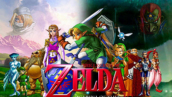 The-legend-of-zelda-characters-faces-swords- HD wallpaper