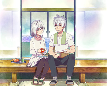 Ine Saitou & Seizou Saitou, Anime, Grandpa and Grandma Turn Young Again, Ine Saitou, Seizou Saitou HD wallpaper