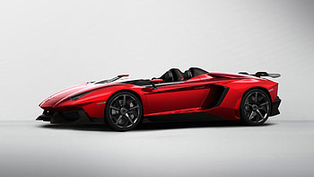 Lamborghini Aventador J, aventador, lamborghini, car, red HD wallpaper