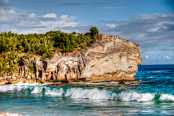 Nature, Sea, Beach, Rock, Surf HD wallpaper