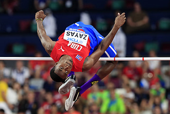 Luis Zayas, High Jump HD wallpaper