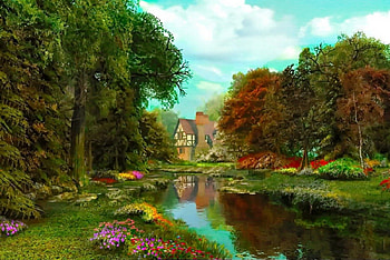 beautiful landscape, landscape, natur, parks, lake HD wallpaper