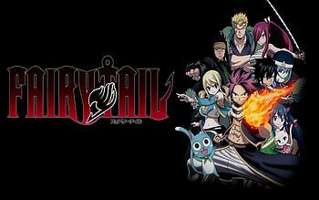 Fairy Tail, Charles (Fairy Tail), Anime, Erza Scarlet, Gajeel Redfox, Gray Fullbuster, Happy (Fairy Tail), Juvia Lockser, Laxus Dreyar, Lucy Heartfilia, Natsu Dragneel, Wendy Marvell HD wallpaper