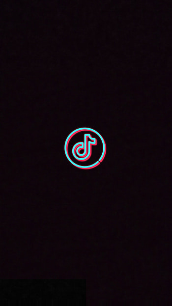 Tiktok, black, theme HD phone wallpaper