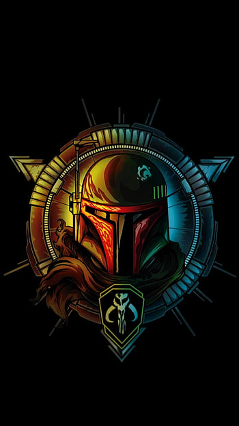 Boba Fett, badge, symbol, Boba_Fett HD phone wallpaper