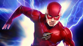 Flash Art, flash, superheroes, digital-art, artwork HD wallpaper