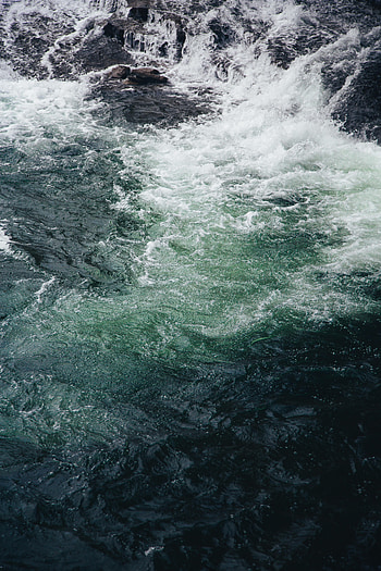 Nature, Water, Stones, Sea, Spray, Foam HD phone wallpaper