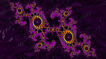 Trippy Psychedelic Fractal, trippy, psychedelic, trance, purple, dark, Abstract, fractal, abstract purple HD wallpaper
