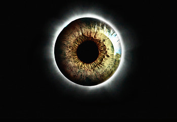 Eye, pupil, close up, realistic, art HD wallpaper