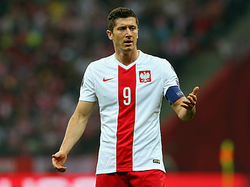 Euro 2016, Robert Lewandowski HD wallpaper