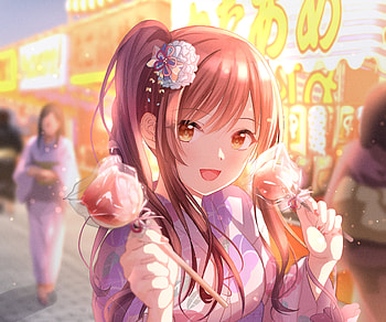 Amana Osaki, Amana Osaki, Anime, The iDOLM@STER: Shiny Colors HD wallpaper