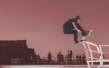 Skateboard stunting, resolution, Adrenaline rush, Extreme sport HD wallpaper