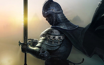 Medieval knight - Fantasy - HD wallpaper