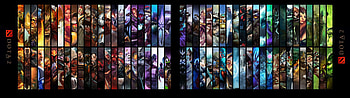 Heroes, Dota 2 HD wallpaper