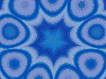 Sand Painting, blue, fractals HD wallpaper