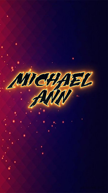 M Name, Michael Ann, michael HD phone wallpaper