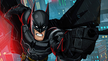 Batman Gun , batman, superheroes, artwork, digital-art, artist, behance HD wallpaper