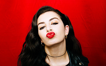 Charli XCX, British singer, Fotoshooting, Portrait HD wallpaper
