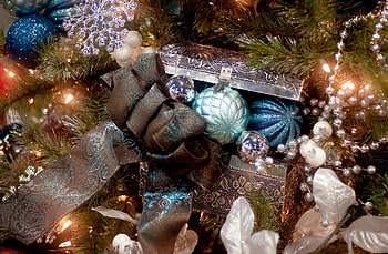 Holidays, Toys, Holiday, Tape, Christmas Tree, Decoration, Mood, Casket HD wallpaper