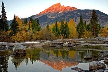 * Grand-Teton-National-Park-Wyoming*, TREES, SKY, NATURE, LAKE HD wallpaper
