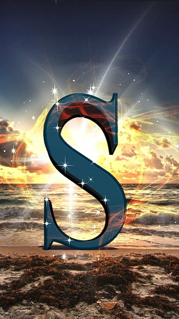 S For Lively, Alphabet Letter, Beautiful Background, beautiful, background HD phone wallpaper