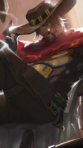 McCree, Overwatch on Sony Xperia, Premium , Captivating shots HD phone wallpaper
