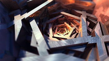 Fractal Geometry 3d, abstract, fractal, geometry, 3d, digital-art, artist, artwork, deviantart HD wallpaper
