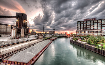 Cities, Rivers, Building, r, Chicago, Illinois, Constructions, Facilities HD wallpaper