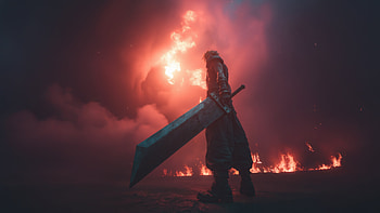 Cloud Strife Ex Soldier For Final Fantasy 2025, final-fantasy-xv, final-fantasy, games, artwork, art, digital-art, ps5-games, ps4-games, video-games, ai HD wallpaper