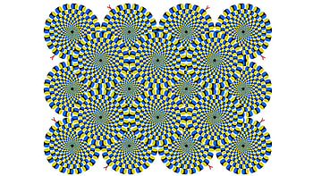 Abstract, Background, Circles, Lines, Rotation, Optical Illusion HD wallpaper