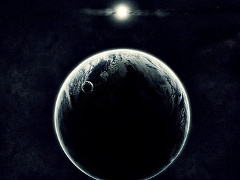Landscape, Planets, Universe, Sun HD wallpaper