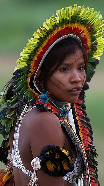 Tribal, people HD phone wallpaper