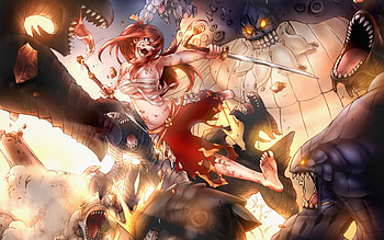 Erza Scarlet, Best , Baltana, Fairy Tail HD wallpaper