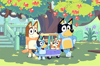 Bluey Family, Bluey HD wallpaper