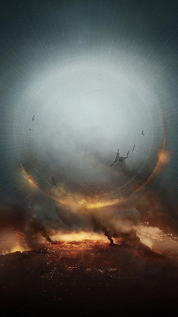 Destiny 2 traveler, atmosphere, cloud HD phone wallpaper