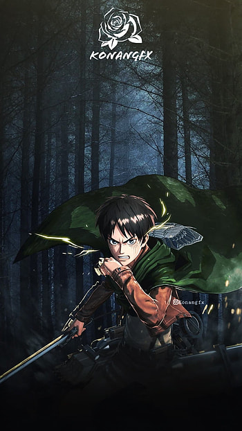 Eren Jaeger, attack on titan, aot, eren yaeger, mikasa, anime HD phone wallpaper