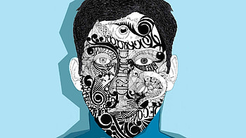 Vector, Eyes, Head, Face HD wallpaper